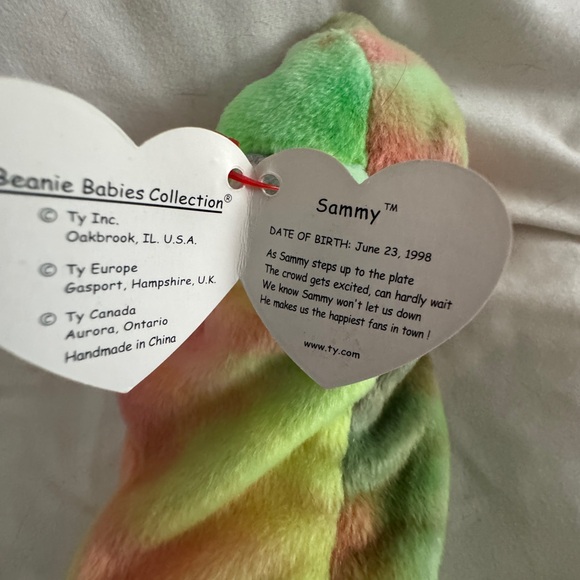 TY beanie babie Sammy - Picture 5 of 5